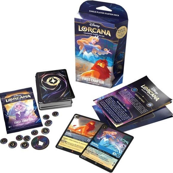 *IN HAND* Disney Lorcana Starter Deck Aurora Simba The First Chapter - BRAND NEW - Picture 2 of 4